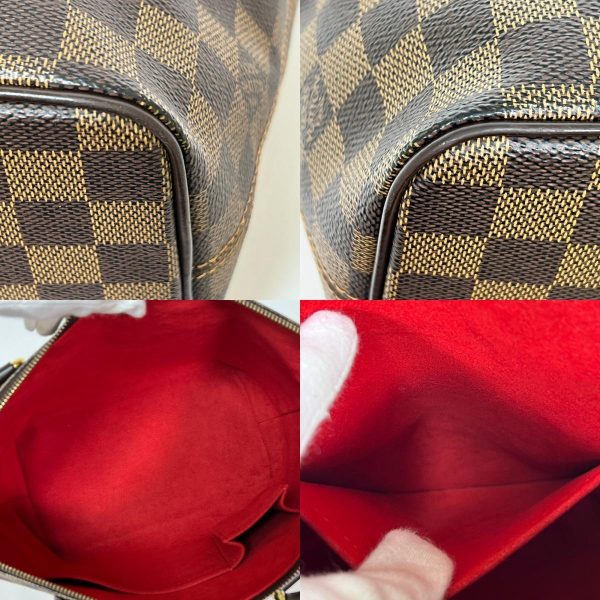 s l1600 10 LOUIS VUITTON Damier Ebene Saleya PM N53 Tote Bag