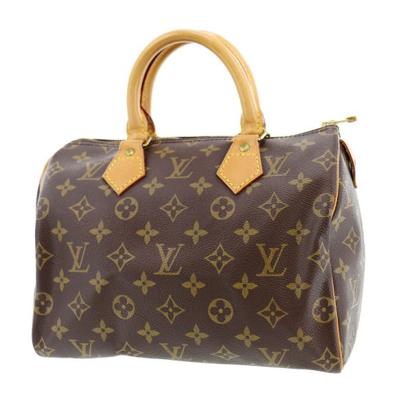 s l1600 Louis Vuitton Speedy 25 Handbag Monogram Leather