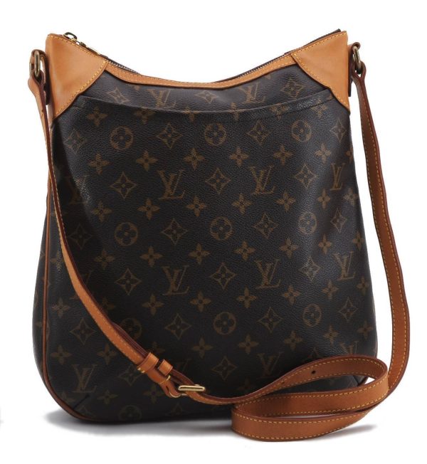 s l1600 Louis Vuitton Monogram Odeon MM Shoulder CrossBody Bag