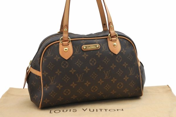 s l1600 Louis Vuitton Monogram Montorgueil PM Shoulder Tote Bag