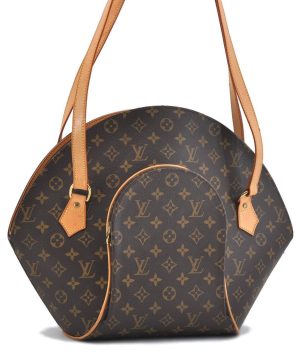 s l1600 Louis Vuitton Looping MM Shoulder Bag Monogram Brown