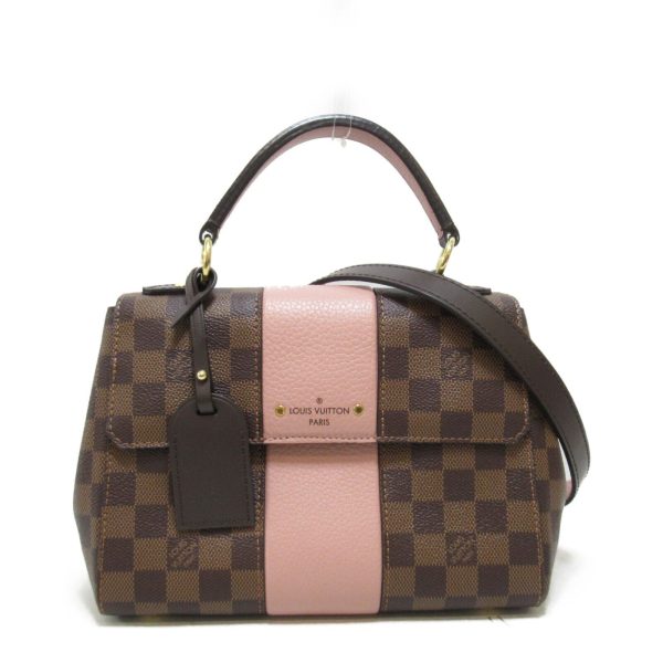 s l1600 LOUIS VUITTON bond street hand bag 2wayShoulder Damier canvas