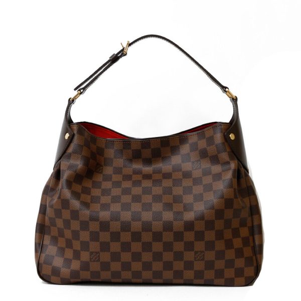 s l1600 LOUIS VUITTON Regia Shoulder Bag Brown Damier canvas Damier