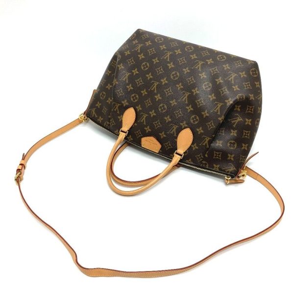 s l1600 2 LOUIS VUITTON Monogram Turenne GM Shoulder Bag Brown