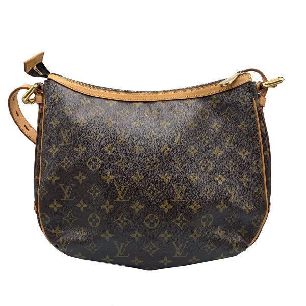 s l1600 2 LOUIS VUITTON Tulum GM shoulder flap bag Monogram Brown