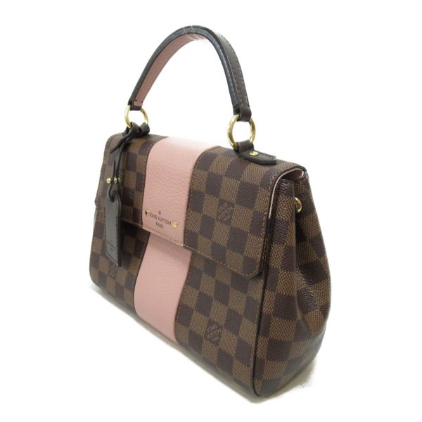 s l1600 2 LOUIS VUITTON bond street hand bag 2wayShoulder Damier canvas