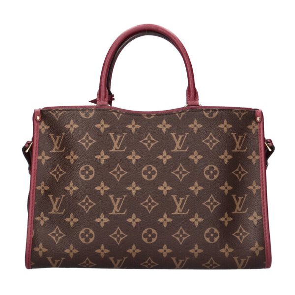 s l1600 2 LOUIS VUITTON Popincourt PM Shoulder Bag Monogram Red