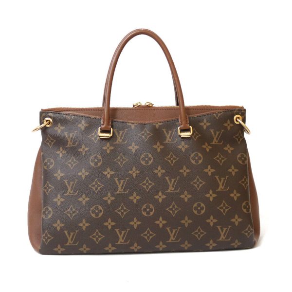 s l1600 2 LOUIS VUITTON Shoulder Bag Brown Vane Handbag Monogram Pallas