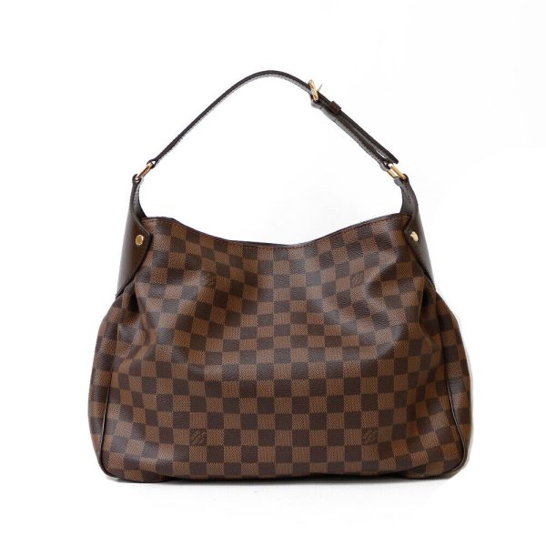 s l1600 2 LOUIS VUITTON Regia Shoulder Bag Brown Damier canvas Damier