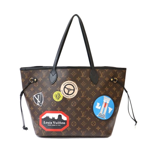 s l1600 2 LOUIS VUITTON Tote Bag Monogram sticker Neverfull MM