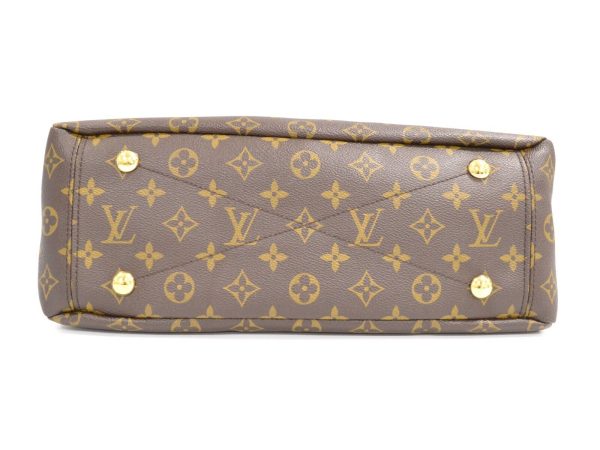 s l1600 2 Louis Vuitton Pallas Monogram Canvas Shoulder Bag Brown Black