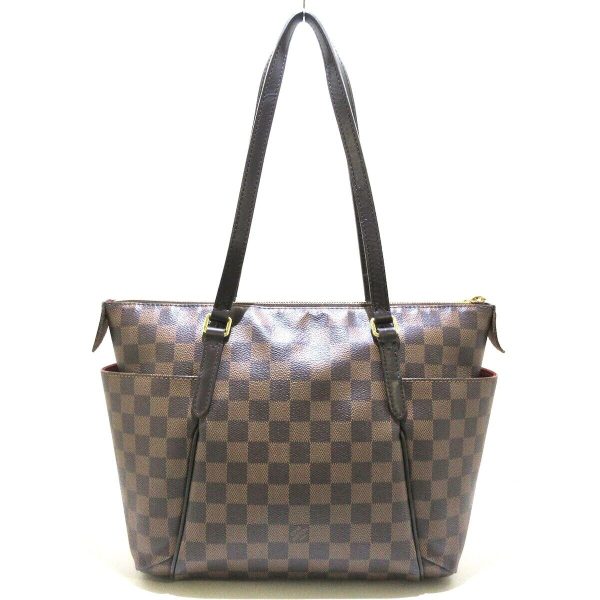 s l1600 2 LOUIS VUITTON Totally PM Damier Ebene Damier Shoulder Bag