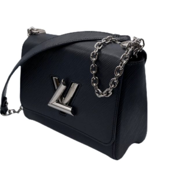 s l1600 2 LOUIS VUITTON Twist MM Shoulder Bag Epi leather Black