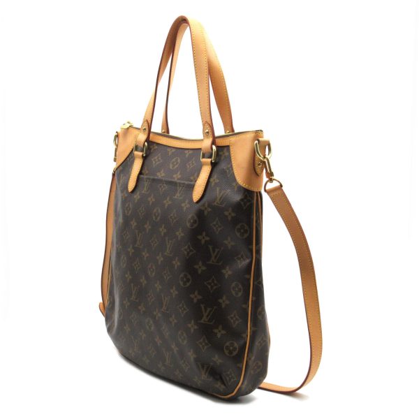 s l1600 2 LOUIS VUITTON Odeon GM Shoulder Handbag Monogram Canvas Brown