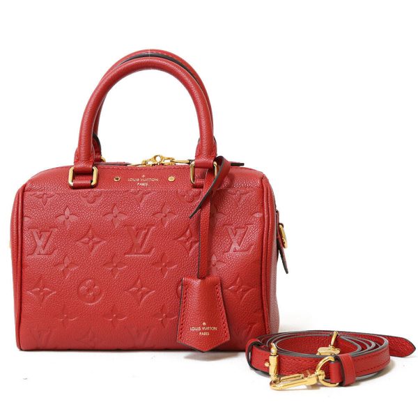 s l1600 LOUIS VUITTON Mini Speedy Bandouliere Vernis Leather CrossBody Monogram Red