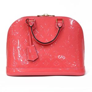 s l1600 LOUIS VUITTON Alma PM Handbag Monogram Vernis