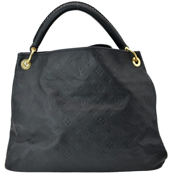 s l1600 2022 10 23T094328636 Louis Vuitton Artsy MM Empreinte Leather Hobo Bag Black