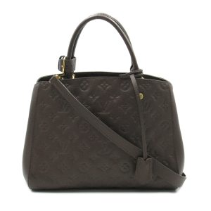 s l1600 2022 10 23T151625530 Louis Vuitton Montaigne MM Empreinte Leather Black Shoulder Bag