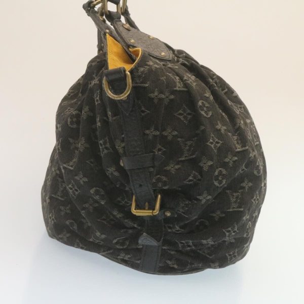 s l1600 2022 10 24T085337186 Louis Vuitton XL Denim Canvas Black Shoulder Bag