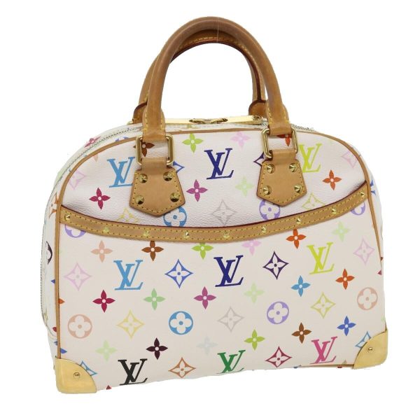 s l1600 2022 10 24T212422382 Louis Vuitton Trouville Multicolor Canvas White Hand Bag