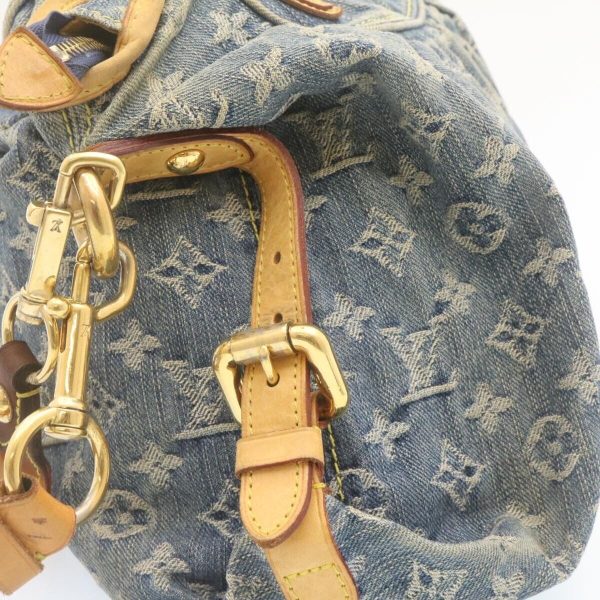 s l1600 2022 10 24T221357995 Louis Vuitton Neo Cabby MM Denim Canvas Shoulder Bag