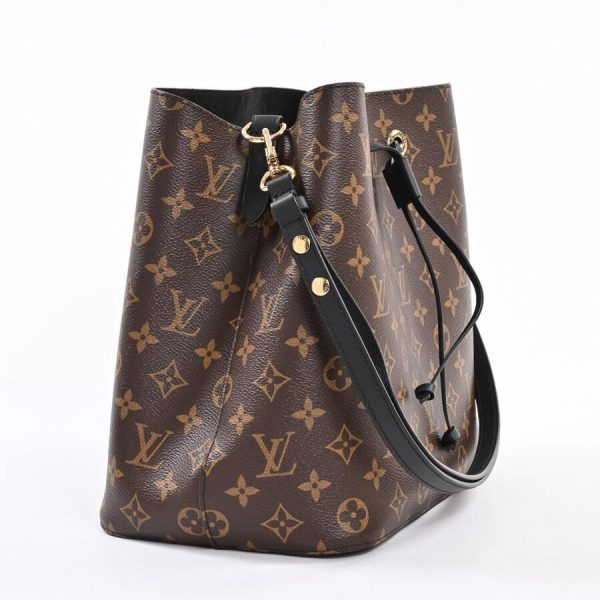 s l1600 2022 10 25T084309222 Louis Vuitton NeoNoe Monogram Canvas Shoulder Bag Black