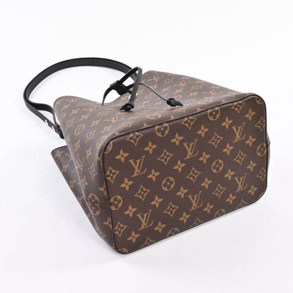 s l1600 2022 10 25T084321962 Louis Vuitton NeoNoe Monogram Canvas Shoulder Bag Black