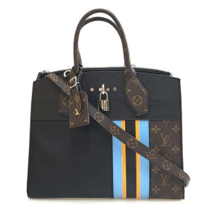 s l1600 2022 10 25T094203402 Louis Vuitton City Steamer MM Shoulder Bag Black