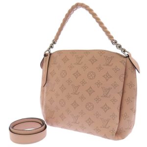 s l1600 2022 10 25T095022589 Louis Vuitton Babylone Mahina Leather Shoulder Bag Pink