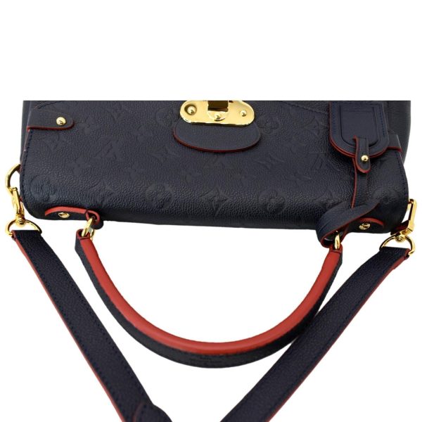 s l1600 2022 10 29T085053338 LOUIS VUITTON Georges MM Monogram Empreinte Shoulder Bag Navy Blue