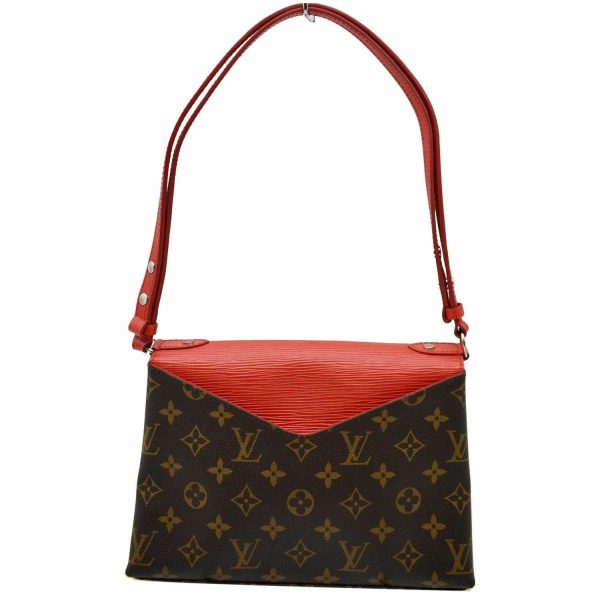 s l1600 2022 10 29T085554829 LOUIS VUITTON Saint Michel Monogram Epi Leather Shoulder Bag Red