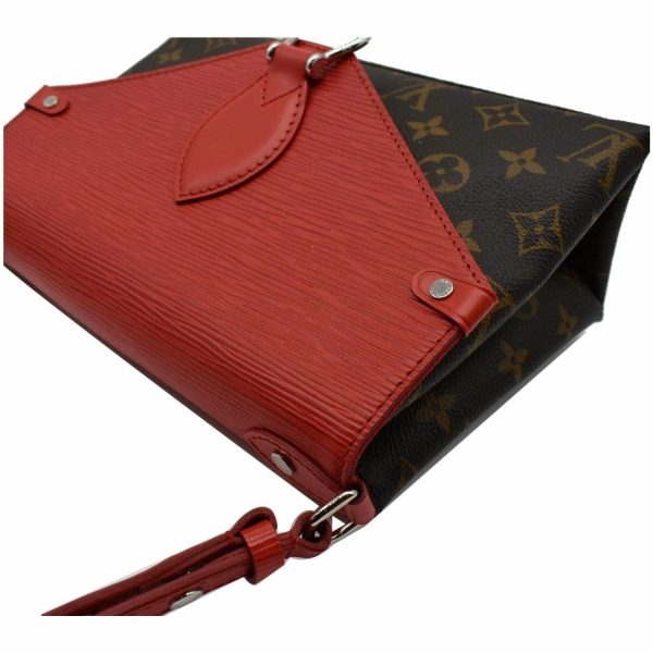 s l1600 2022 10 29T085607608 LOUIS VUITTON Saint Michel Monogram Epi Leather Shoulder Bag Red