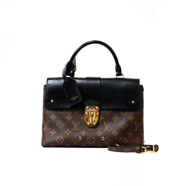 s l1600 LOUIS VUITTON Monogram canvas One handle flap bag