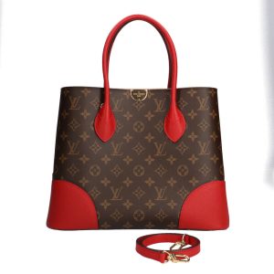 s l1600 Louis Vuitton Sac Plat Tote Bag Brown