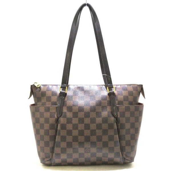 s l1600 LOUIS VUITTON Totally PM Damier Ebene Damier Shoulder Bag