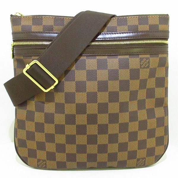 s l1600 LOUIS VUITTON Pochette Bosphore Ebene Damier Shoulder Bag