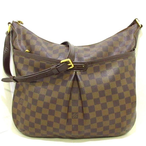 s l1600 LOUIS VUITTON Bloomsbury GM Ebene Damier Shoulder Bag