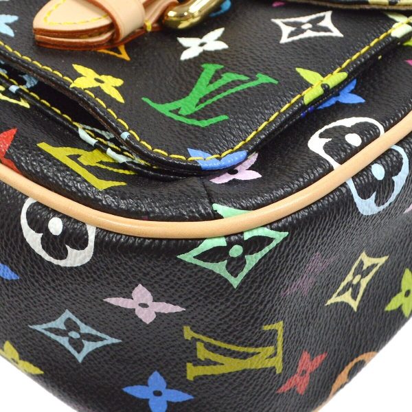 s l1600 3 LOUIS VUITTON Lodge GM Multicolor Noir Black