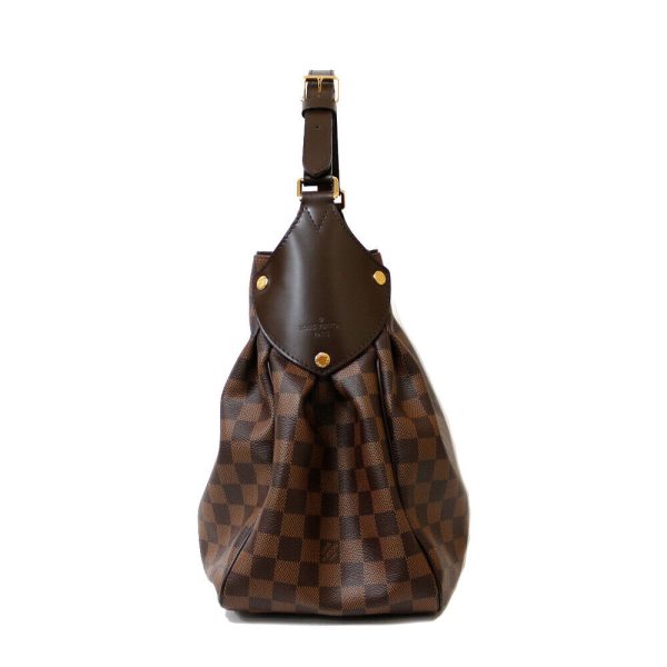 s l1600 3 LOUIS VUITTON Regia Shoulder Bag Brown Damier canvas Damier