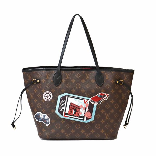 s l1600 3 LOUIS VUITTON Tote Bag Monogram sticker Neverfull MM