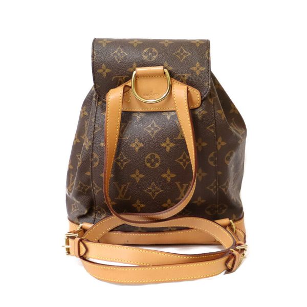 s l1600 3 LOUIS VUITTON Backpack Daypack Brown Brown Monogram canvas