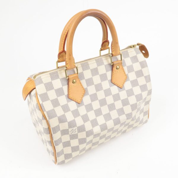 s l1600 3 Louis Vuitton Damier Azur Speedy 25 Hand Bag Boston Bag