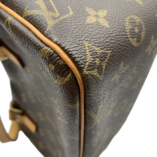 s l1600 4 LOUIS VUITTON Cite MM Shoulder Bag Monogram Canvas Brown