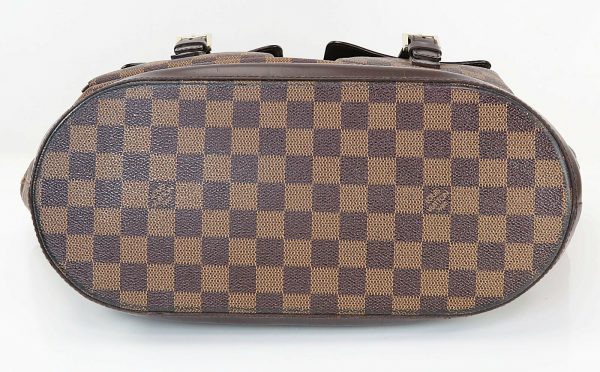 s l1600 4 LOUIS VUITTON Manosque GM Damier Ebene Tote Bag Purse