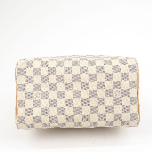 s l1600 4 Louis Vuitton Damier Azur Speedy 25 Hand Bag Boston Bag