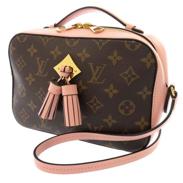 s l1600 LOUIS VUITTON Saintonge Monogram Rose Poudre Shoulder Bag