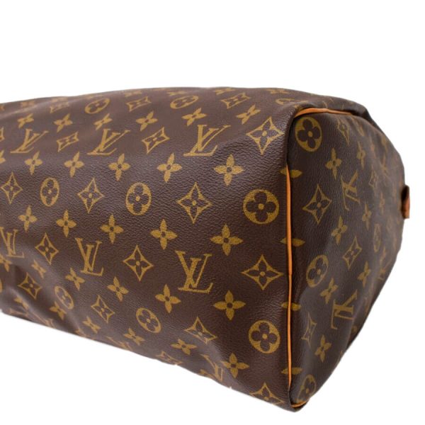 s l1600 5 LOUIS VUITTON Monogram Speedy 35 LV Hand Bag Brown Canvas