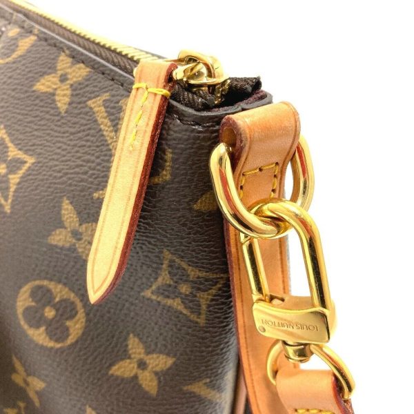 s l1600 5 LOUIS VUITTON Monogram Turenne GM Shoulder Bag Brown