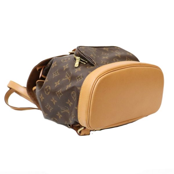 s l1600 5 LOUIS VUITTON Backpack Daypack Brown Brown Monogram canvas