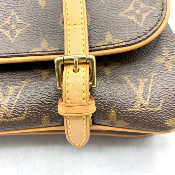 s l1600 5 LOUIS VUITTON Pochette Marelle Shoulder Bag Monogram Canvas Brown